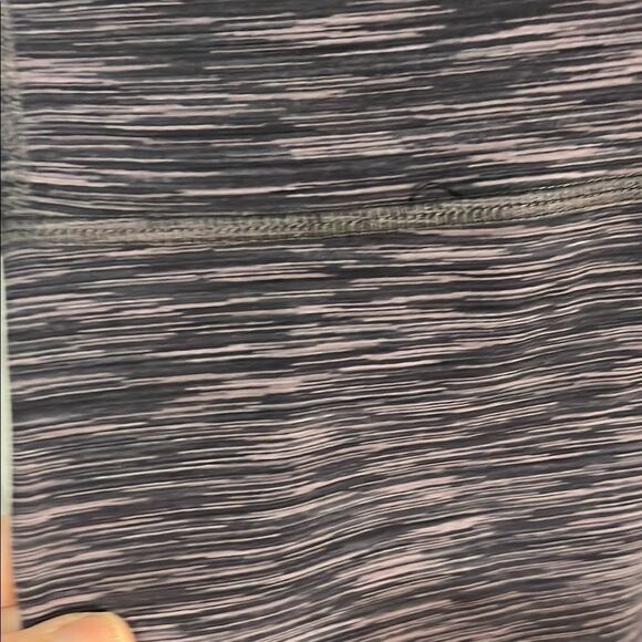 Lululemon Wunder Under Crop Black Space Dye / Black Size 4 - Picture 8 of 9